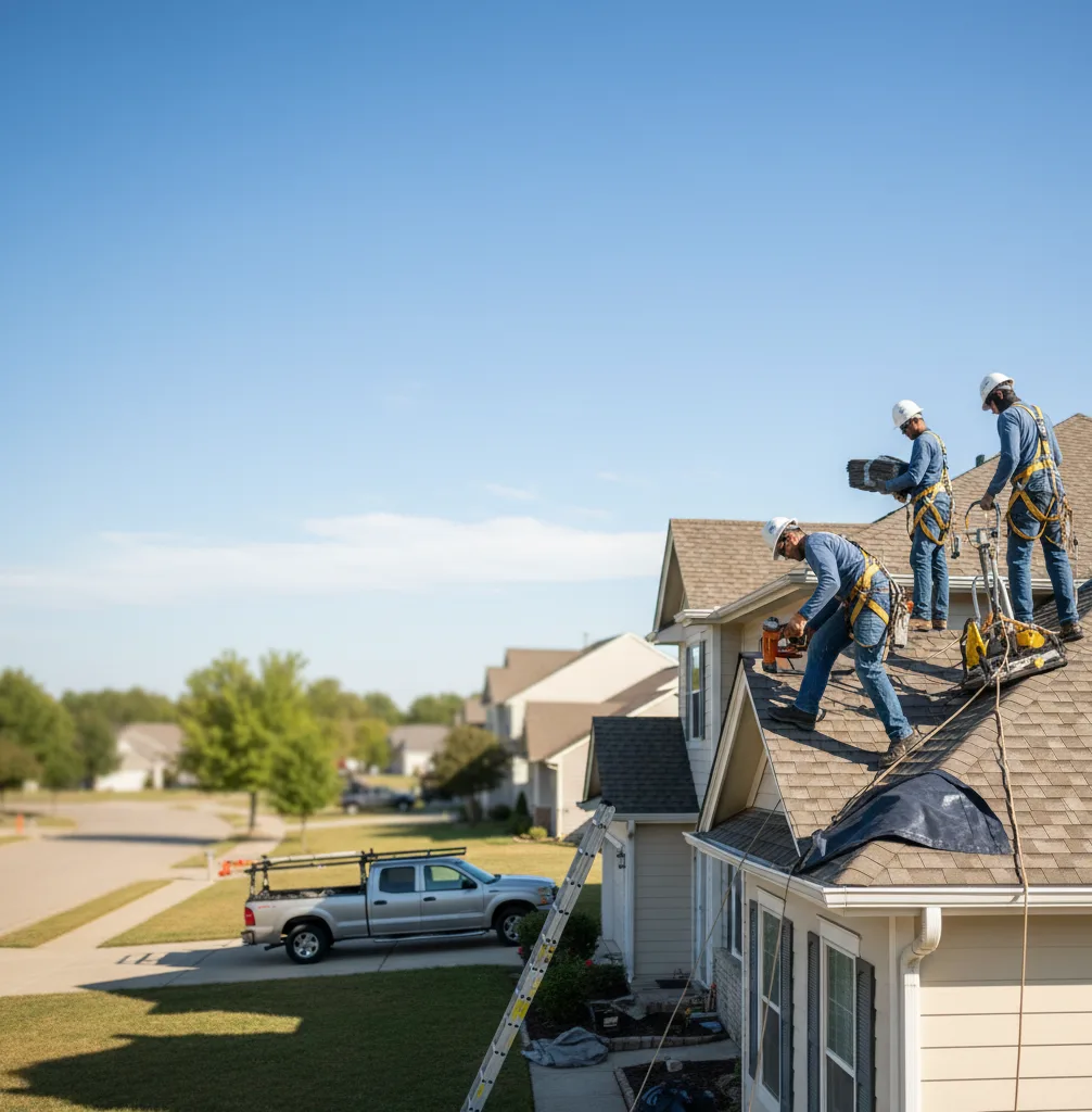 Flat Roof Repair in Fullerton, NE